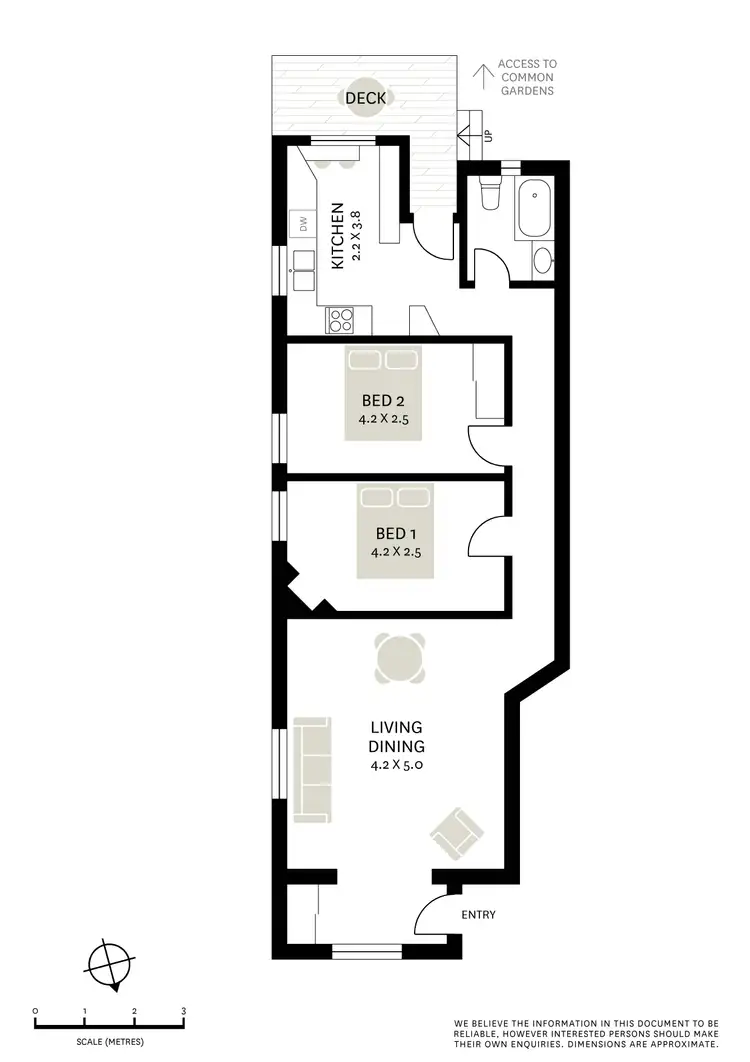 Floorplan of Homely apartment listing, 5/319 Victoria Place, Drummoyne NSW 2047