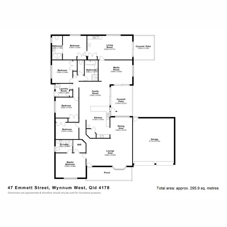 Floorplan of Homely house listing, 47 Emmett Street, Wynnum West QLD 4178