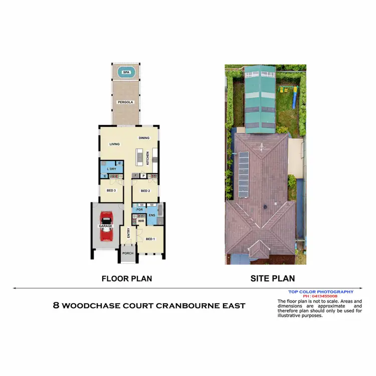 Floorplan of Homely house listing, 8 Woodchase Court, Cranbourne East VIC 3977