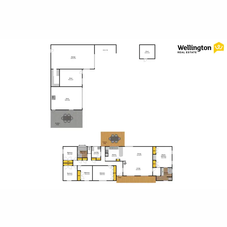 Floorplan of Homely house listing, 17 Church Street, Briagolong VIC 3860
