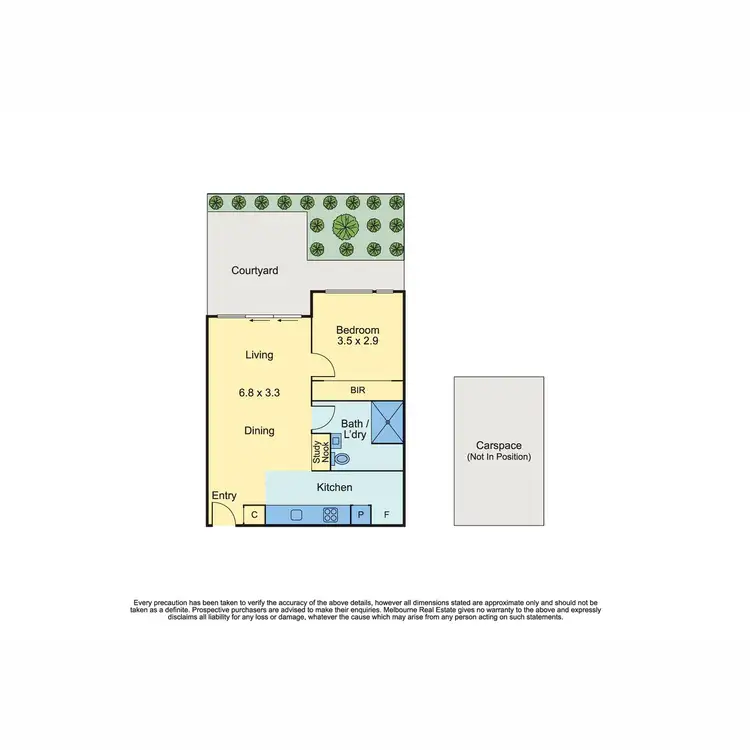 Floorplan of Homely apartment listing, 9/152 Peel Street, Windsor VIC 3181