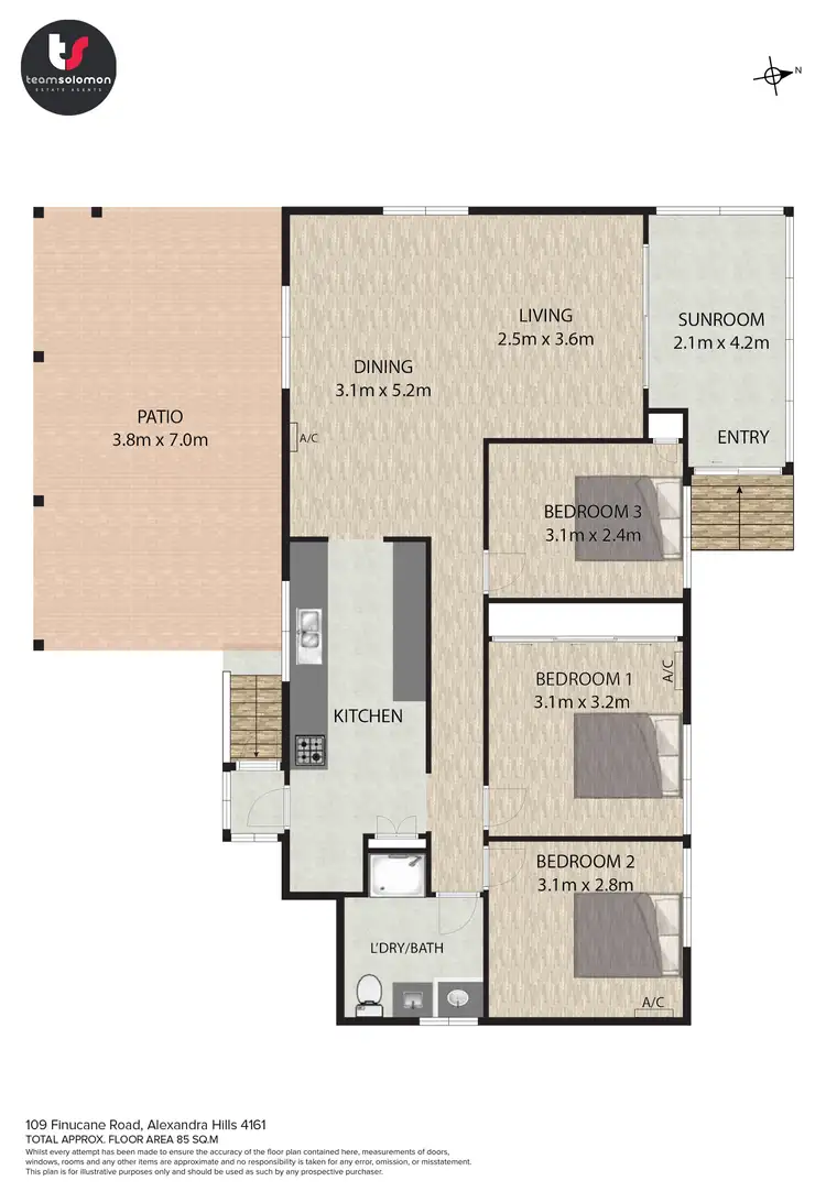 Floorplan of Homely house listing, 109 Finucane Road, Alexandra Hills QLD 4161