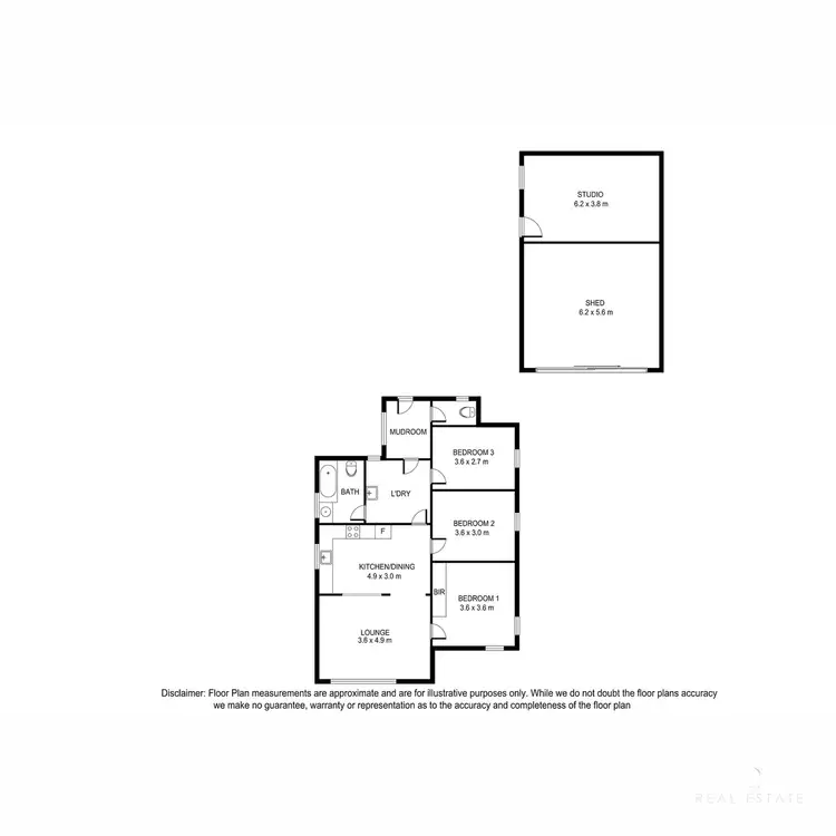 Floorplan of Homely house listing, 19 Jenkins Street, Nangwarry SA 5277