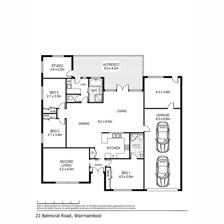 Floorplan of Homely house listing, 22 Balmoral Road, Warrnambool VIC 3280