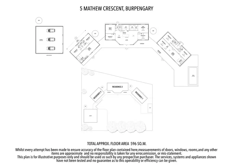 Floorplan of Homely house listing, 5-9 Mathew Crescent, Burpengary QLD 4505