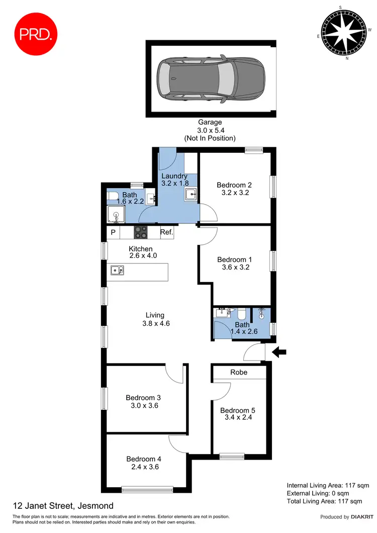 Floorplan of Homely house listing, 12 Janet Street, Jesmond NSW 2299