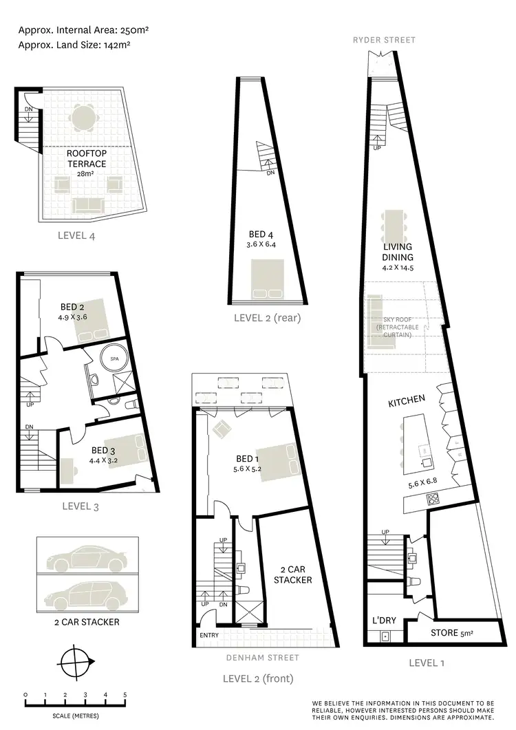 Floorplan of Homely terrace listing, 9 Denham Street, Darlinghurst NSW 2010