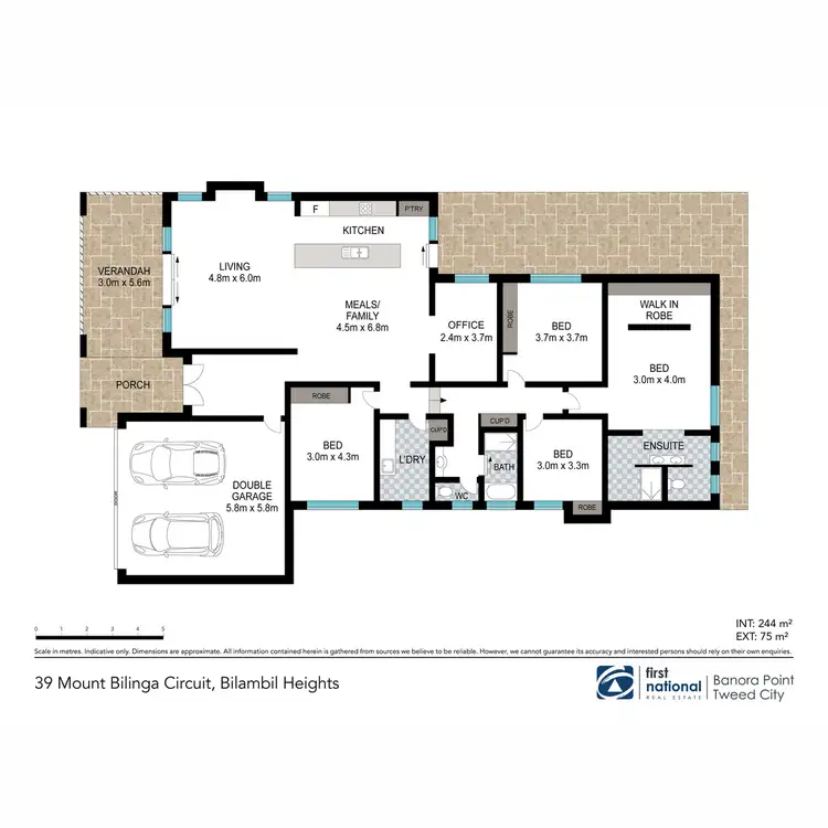 Floorplan of Homely house listing, 39 Mount Bilinga Circuit, Bilambil Heights NSW 2486