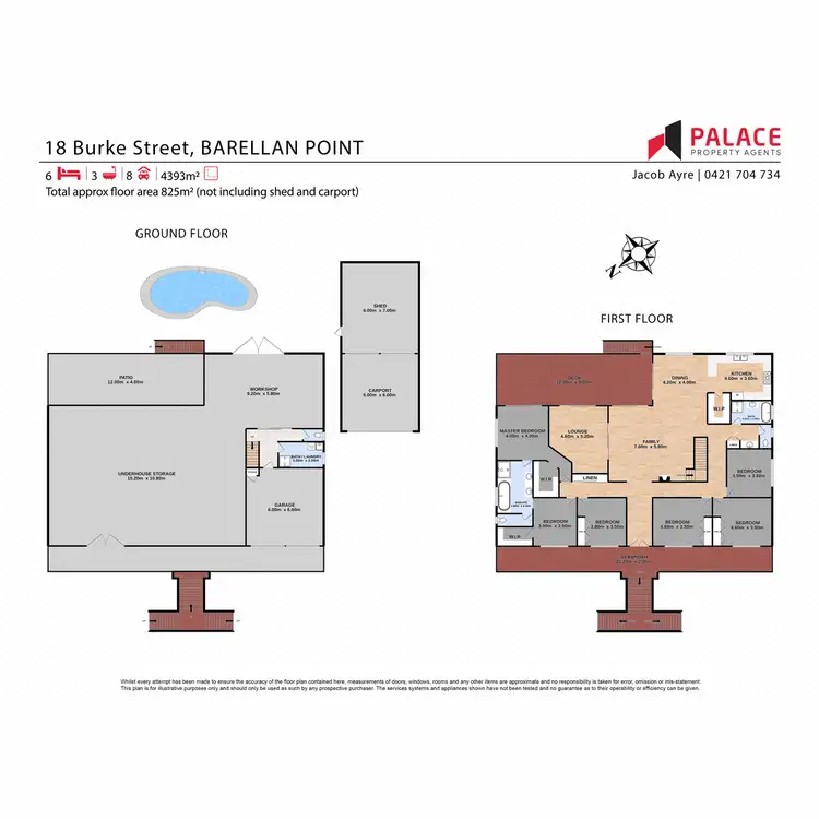 Floorplan of Homely house listing, 18 Burke Street, Barellan Point QLD 4306