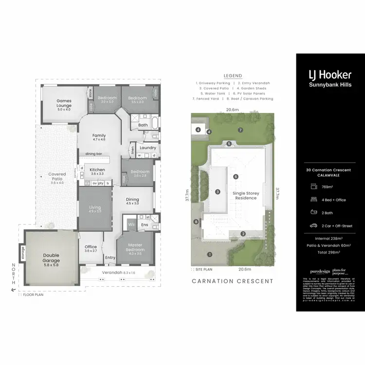 Floorplan of Homely house listing, 30 Carnation Crescent, Calamvale QLD 4116