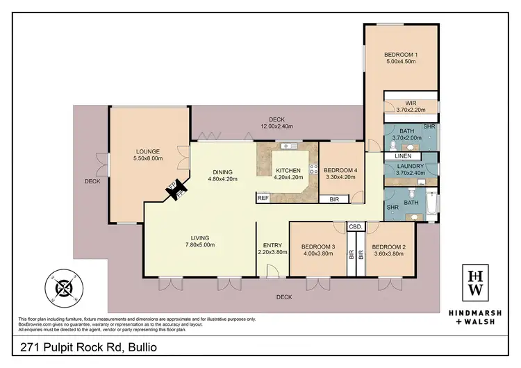 Floorplan of Homely rural property listing, 271 Pulpit Rock Road, Bullio NSW 2575