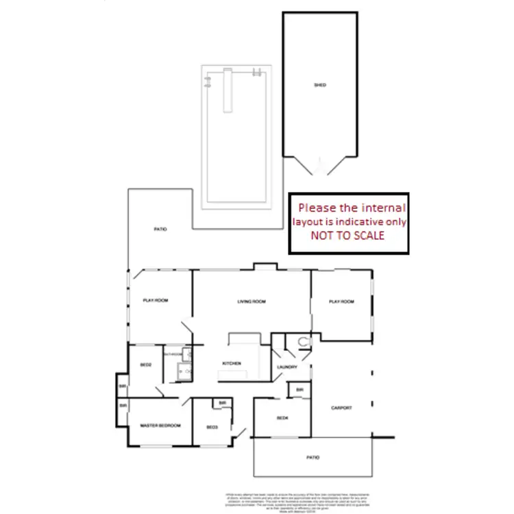 Floorplan of Homely house listing, 89 Cortis Way, Langford WA 6147