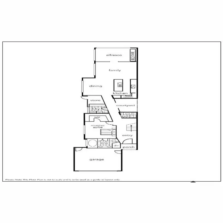 Floorplan of Homely house listing, 57C Glenelg Street, Applecross WA 6153