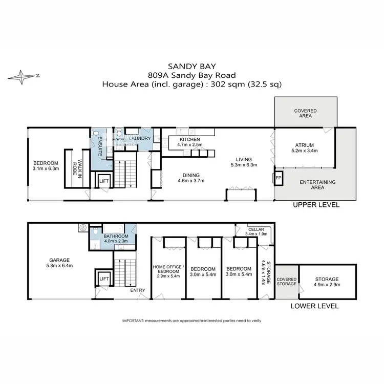 Floorplan of Homely house listing, 809A Sandy Bay Road, Sandy Bay TAS 7005