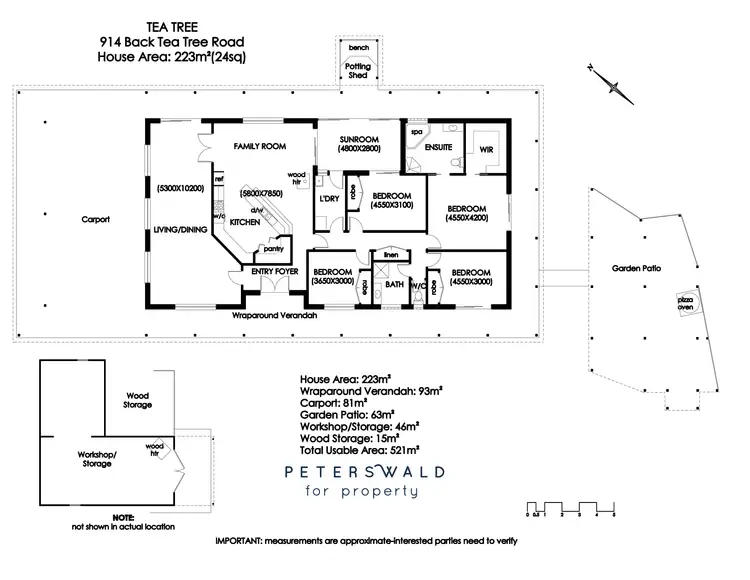 Floorplan of Homely house listing, 914 Back Tea Tree Road, Tea Tree TAS 7017