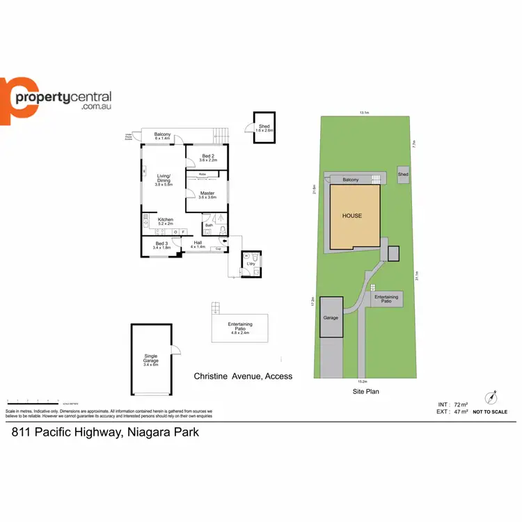Floorplan of Homely house listing, 811 Pacific Highway, Niagara Park NSW 2250