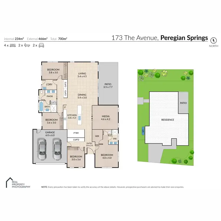 Floorplan of Homely house listing, 173 The Avenue, Peregian Springs QLD 4573