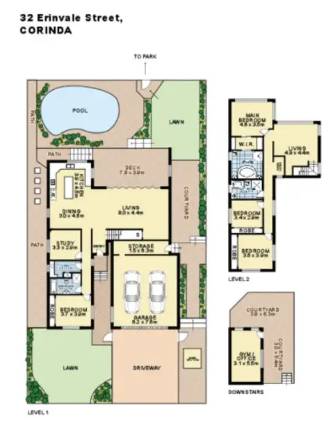 Floorplan of Homely house listing, 32 Erinvale Street, Corinda QLD 4075