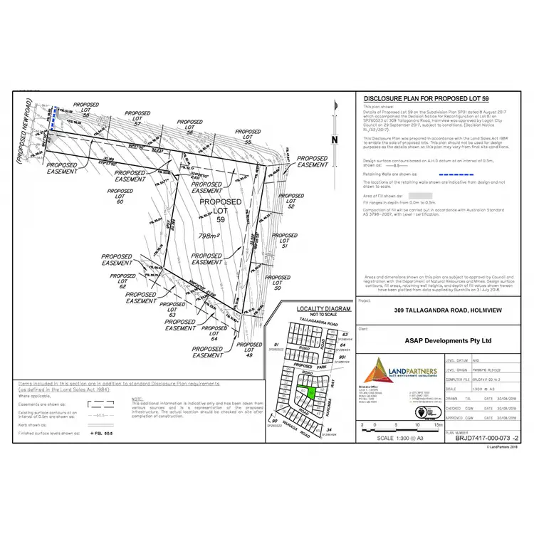 Floorplan of Homely land listing, LOT 59 Centurion Circuit, Holmview QLD 4207