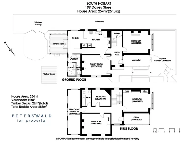 Floorplan of Homely house listing, 199 Davey Street, South Hobart TAS 7004