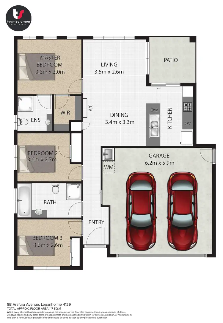 Floorplan of Homely house listing, 8B Arafura Avenue, Loganholme QLD 4129
