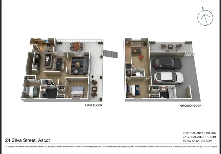 Floorplan of Homely house listing, 24 Silva Street, Ascot QLD 4007