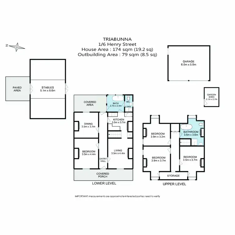 Floorplan of Homely house listing, 1/6 Henry Street, Triabunna TAS 7190