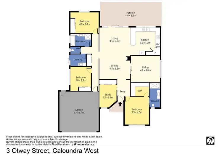 Floorplan of Homely house listing, 3 Otway Street, Caloundra West QLD 4551