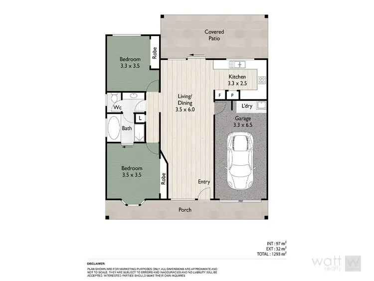 Floorplan of Homely unit listing, 19/11 Pitta Place, Carseldine QLD 4034