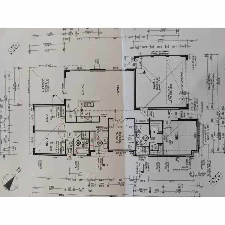 Floorplan of Homely house listing, 45 Azolla Street, Banksia Grove WA 6031
