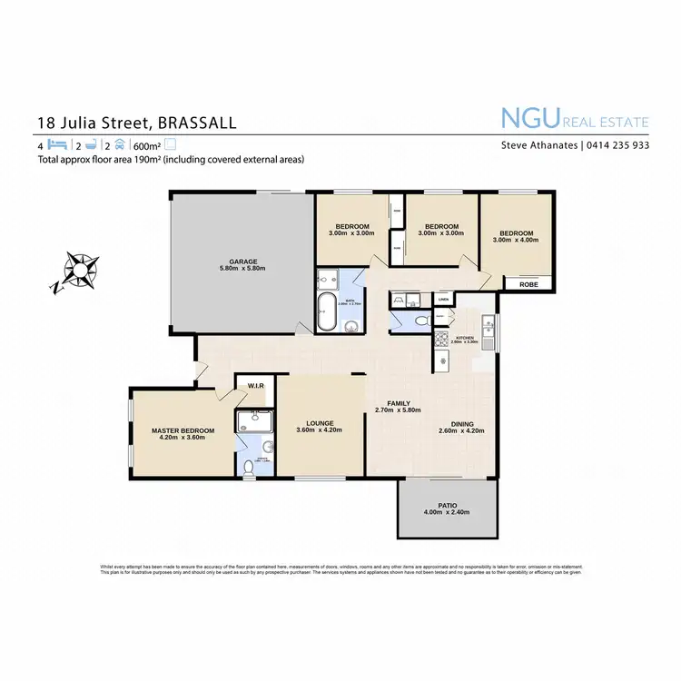Floorplan of Homely house listing, 18 Julia Street, Brassall QLD 4305