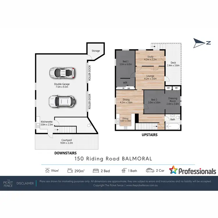 Floorplan of Homely house listing, 150a Riding Road, Balmoral QLD 4171