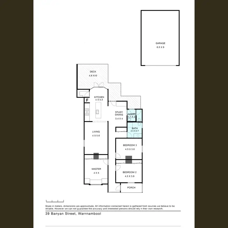 Floorplan of Homely house listing, 39 Banyan Street, Warrnambool VIC 3280