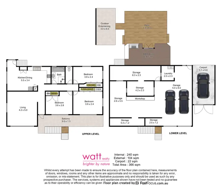 Floorplan of Homely house listing, 22 Lindale Street, Chermside West QLD 4032