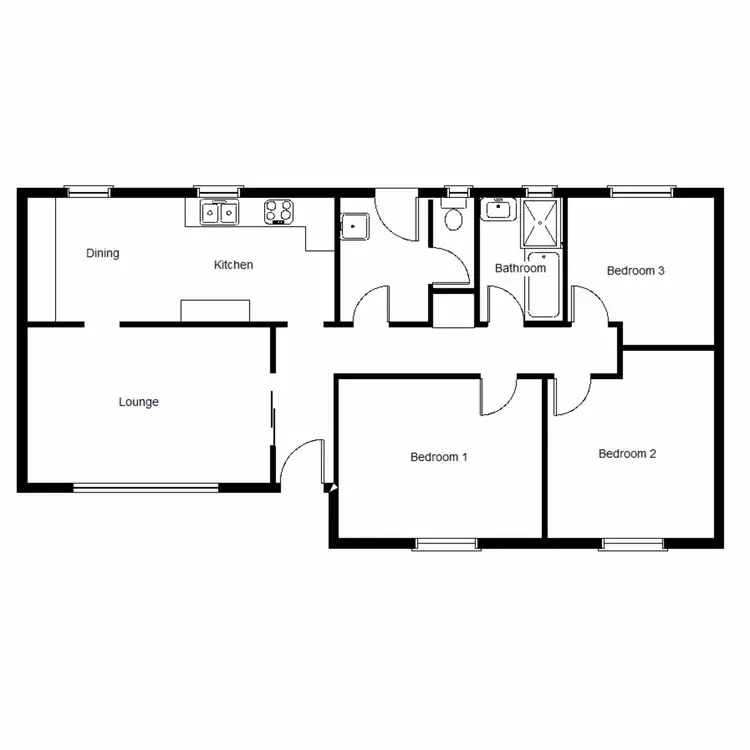 Floorplan of Homely house listing, 10 Butler Crescent, Port Augusta West SA 5700