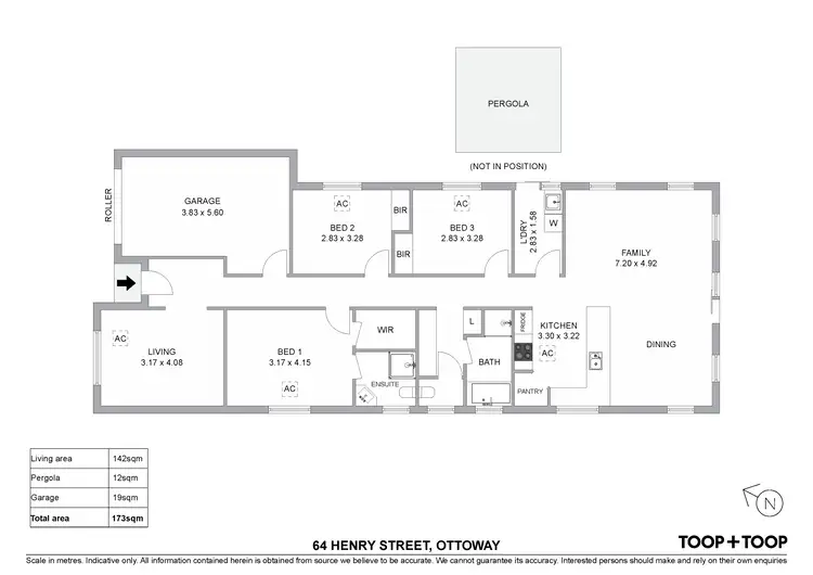 Floorplan of Homely house listing, 64 Henry Street, Ottoway SA 5013