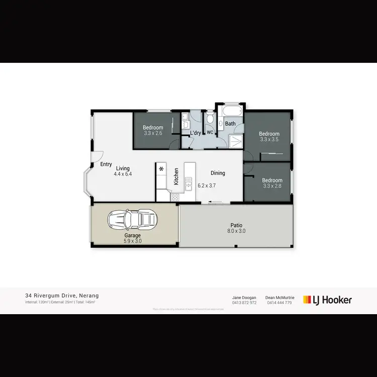 Floorplan of Homely house listing, 34 Rivergum Drive, Nerang QLD 4211