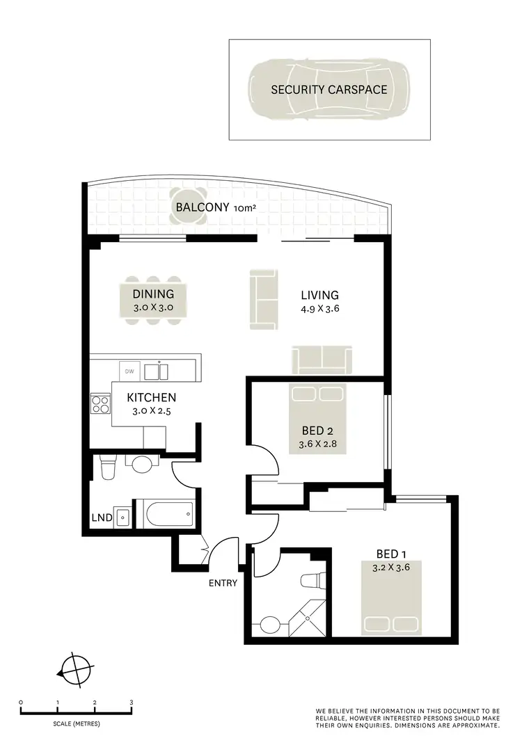 Floorplan of Homely apartment listing, 22/74 McLachlan Avenue, Darlinghurst NSW 2010