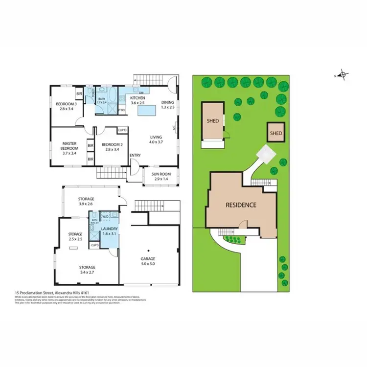 Floorplan of Homely house listing, 15 Proclamation Street, Alexandra Hills QLD 4161