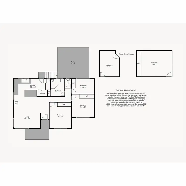Floorplan of Homely house listing, 17 Wright Street, Shorewell Park TAS 7320