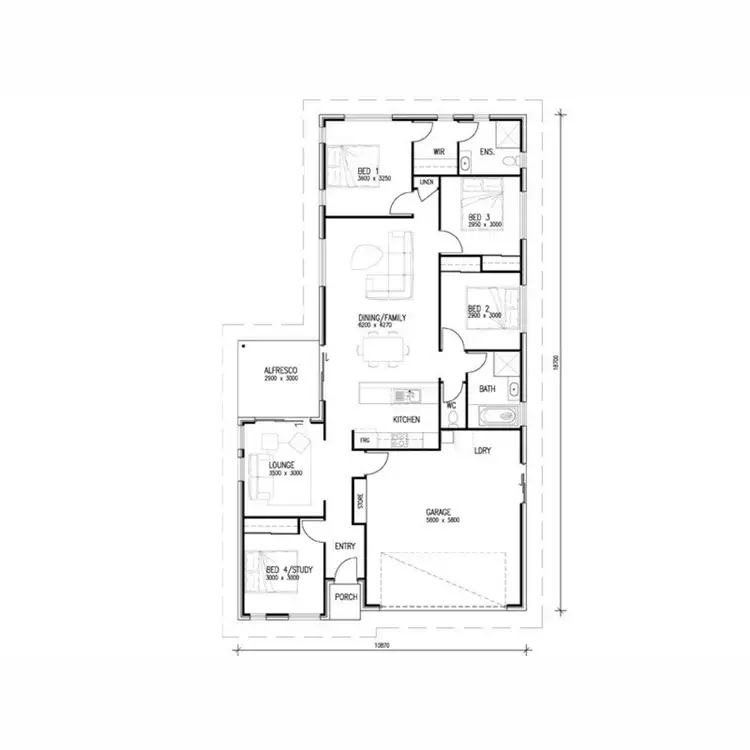 Floorplan of Homely house listing, 9 Varsity Crescent, Norman Gardens QLD 4701