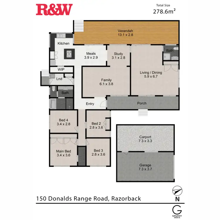 Floorplan of Homely house listing, Address available on request