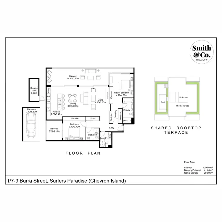 Floorplan of Homely apartment listing, 1/7-9 Burra Street, Surfers Paradise QLD 4217