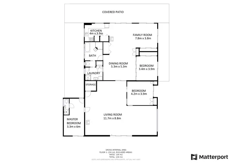 Floorplan of Homely house listing, 2555 Myrtleford-Yackandah Road, Yackandandah VIC 3749