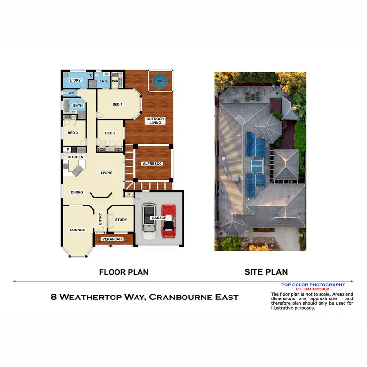 Floorplan of Homely house listing, 8 Weathertop Way, Cranbourne East VIC 3977