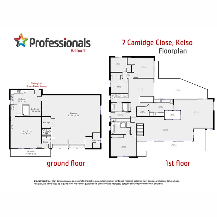 Floorplan of Homely house listing, 7 Camidge Close, Kelso NSW 2795