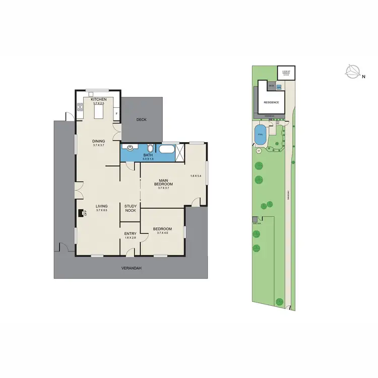 Floorplan of Homely house listing, 81 Oswald Road, Oswald NSW 2321