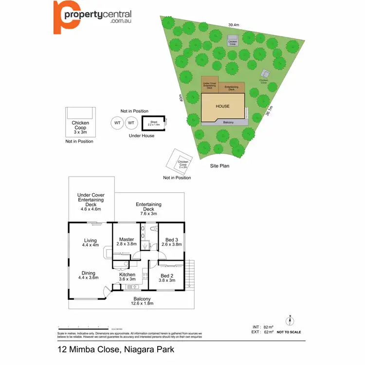 Floorplan of Homely house listing, 12 Mimba Close, Niagara Park NSW 2250