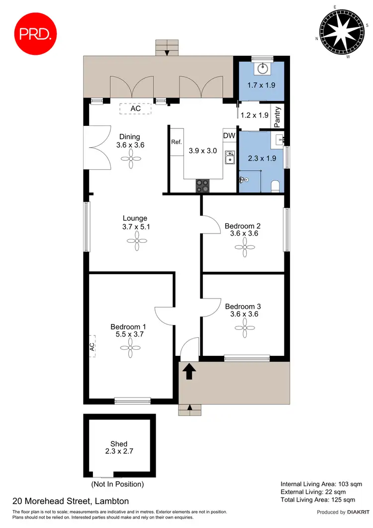 Floorplan of Homely house listing, 20 Morehead Street, Lambton NSW 2299