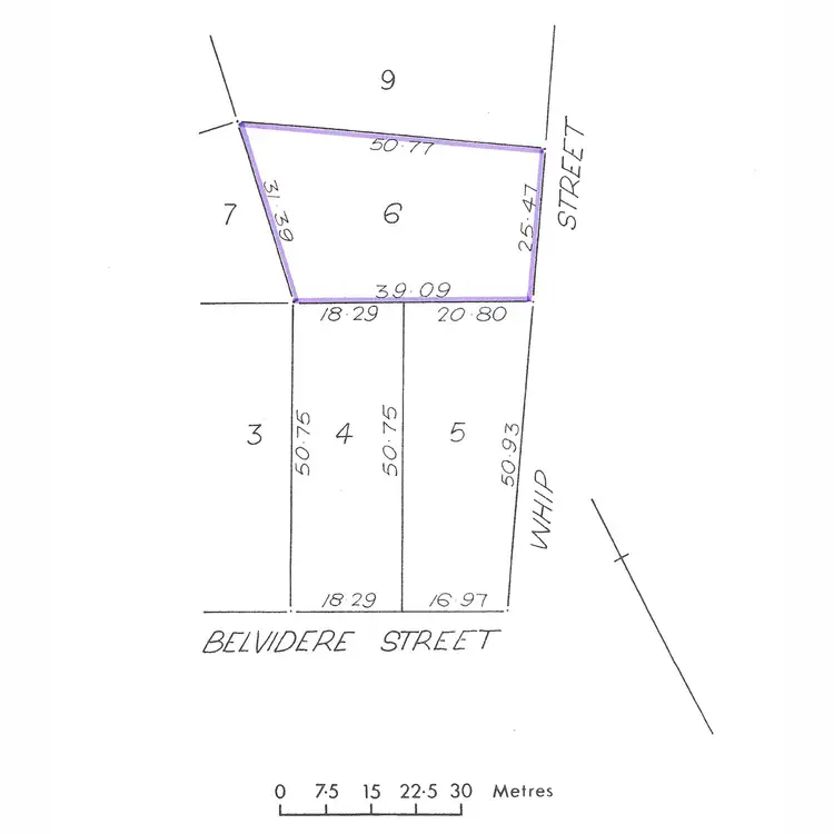Floorplan of Homely land listing, Lot 6 Whip Street, Saddleworth SA 5413